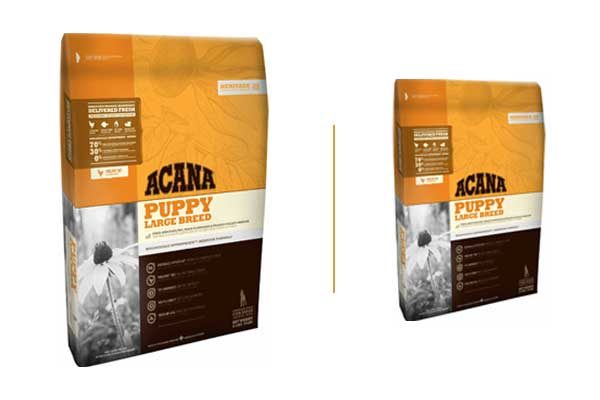 Acana large breed puppy food