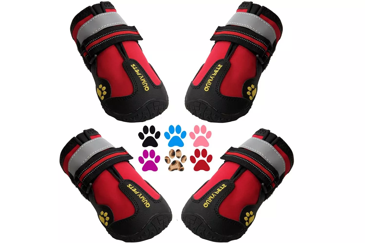 Waterproof Shoes for Dogs with Reflective Strips