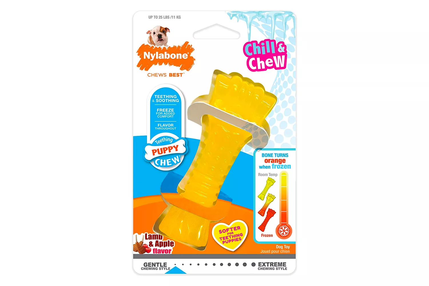 Nylabone Puppy Chill & Chew Puppy Teething Toy