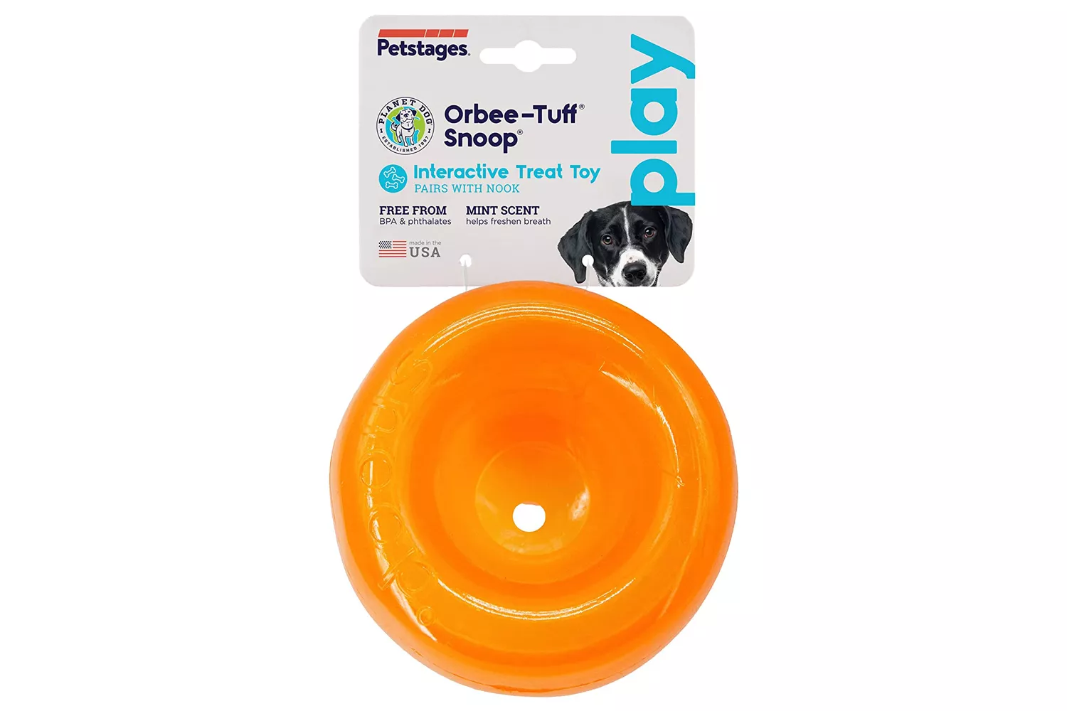 Planet Dog Orbee-Tuff Snoop Interactive Treat Dispensing Dog Toy