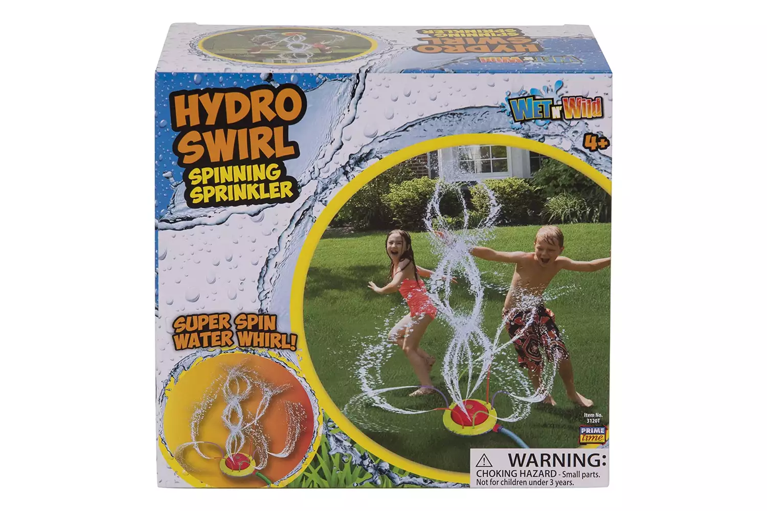 Prime Time Toys Hydro Swirl Spinning Sprinkler