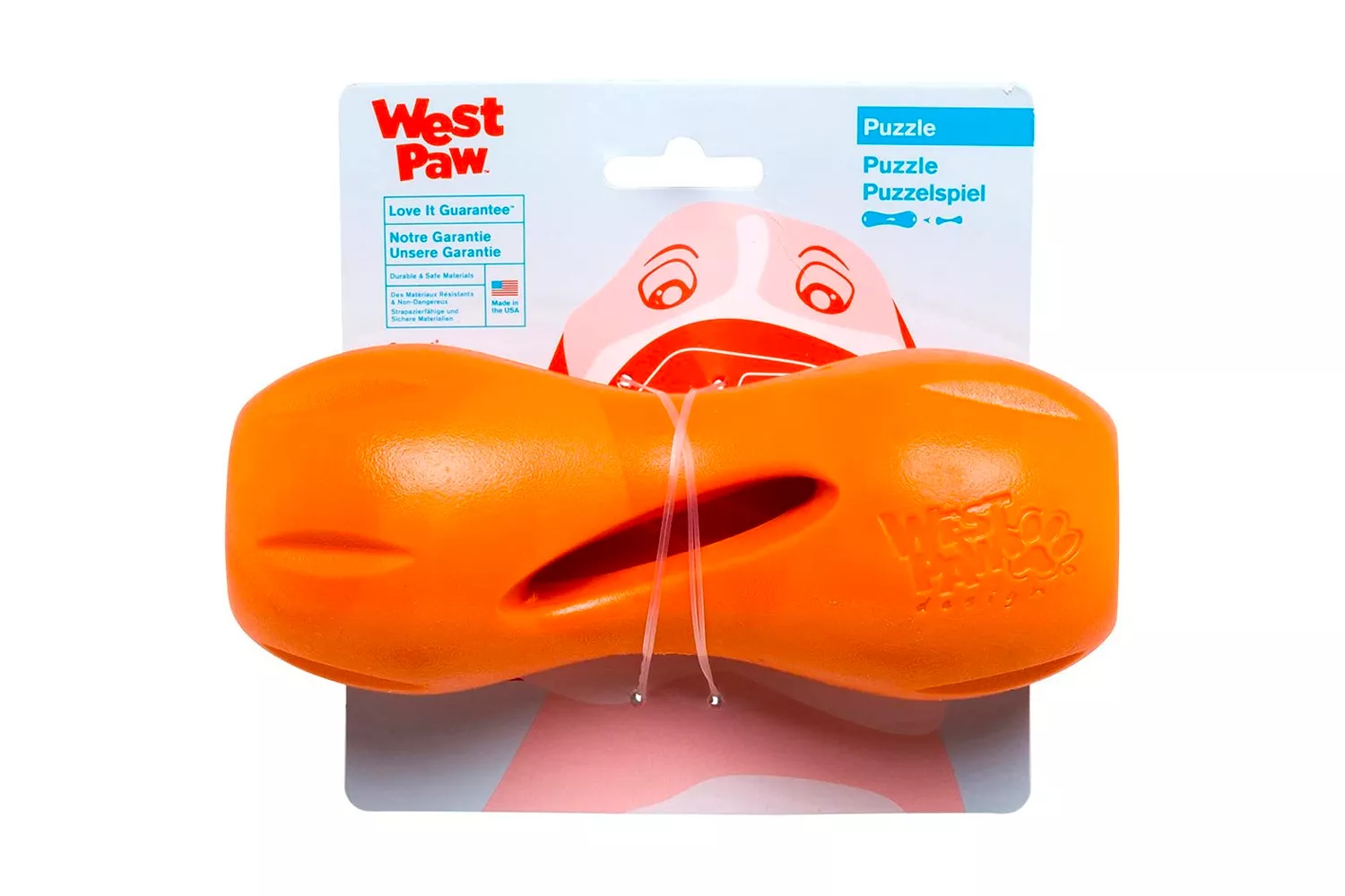 west-paw-zogoflex-qwizl-dog-puzzle-treat-toy